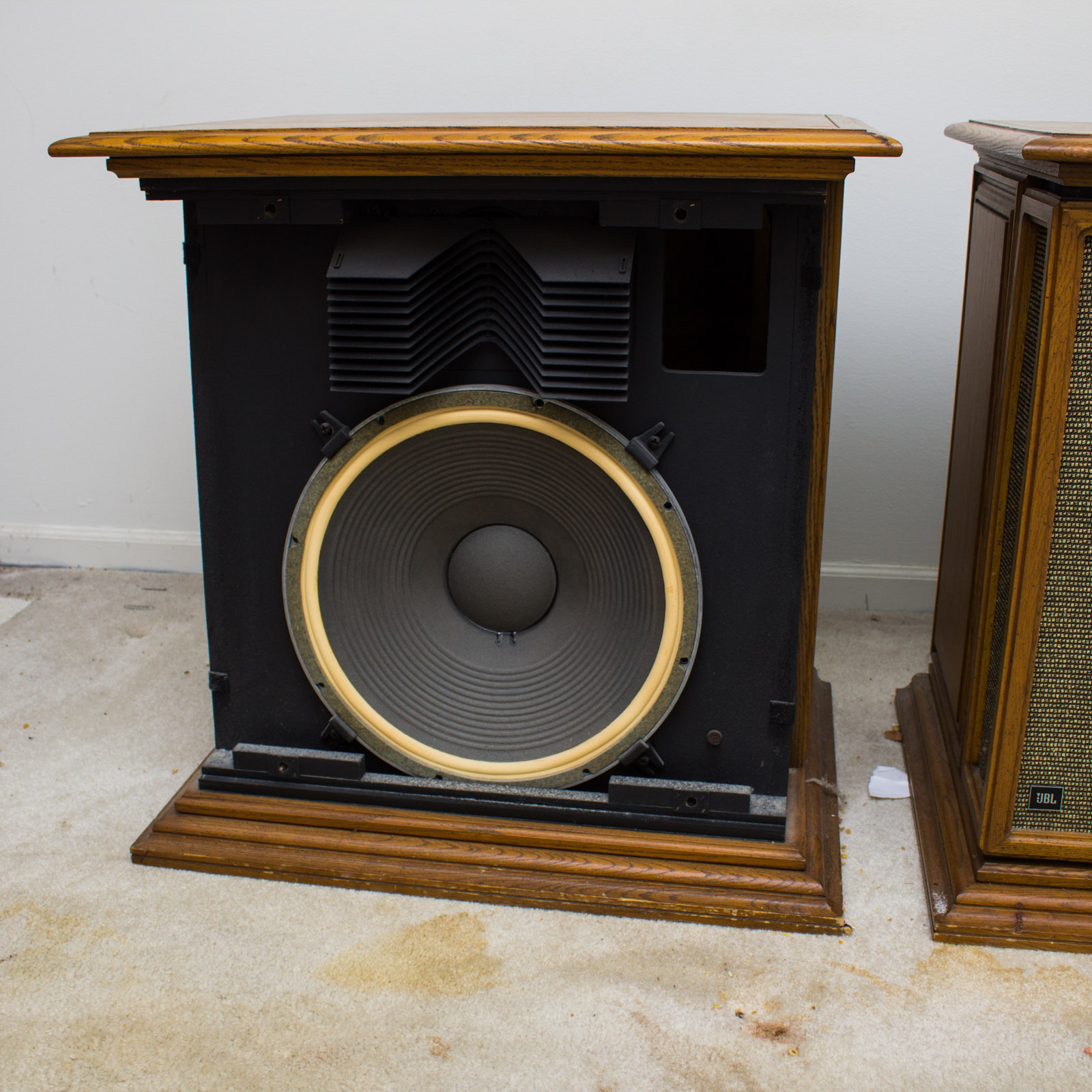 Vintage JBL C61 Sovereign II Cabinet Speakers