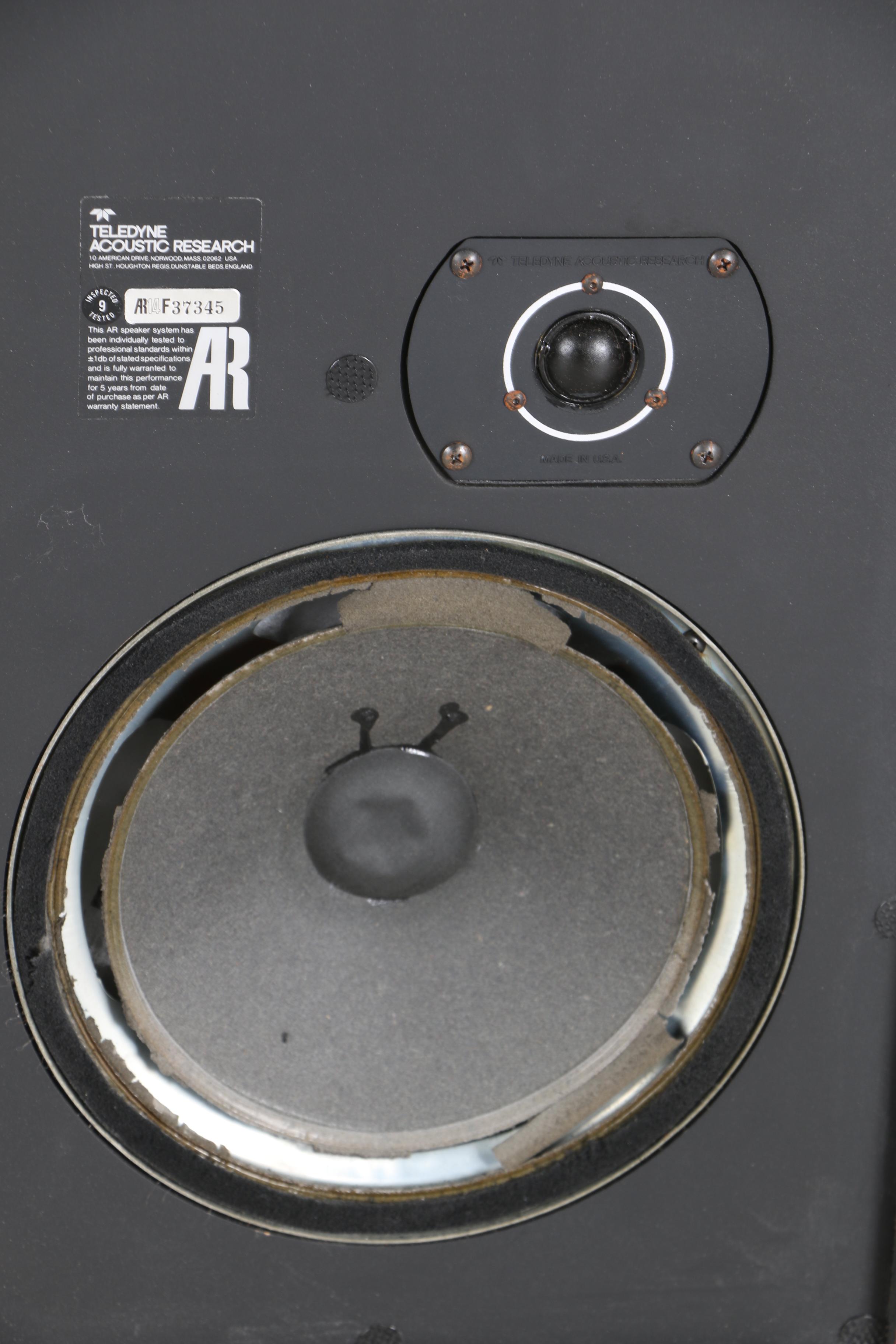 Acoustic Research AR-14 Speakers
