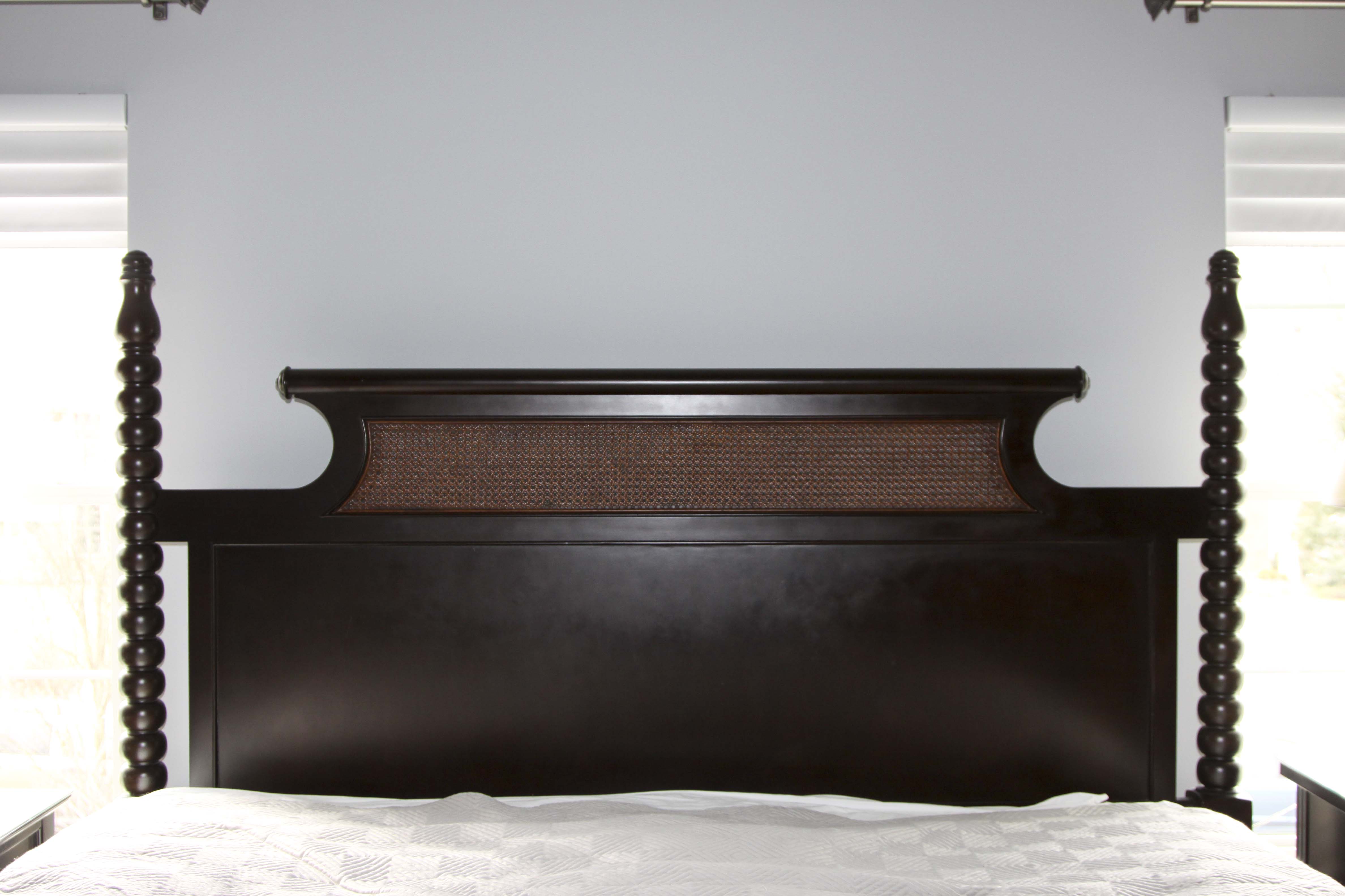 Drexel Heritage" Dakota" King Bed and Step Stool