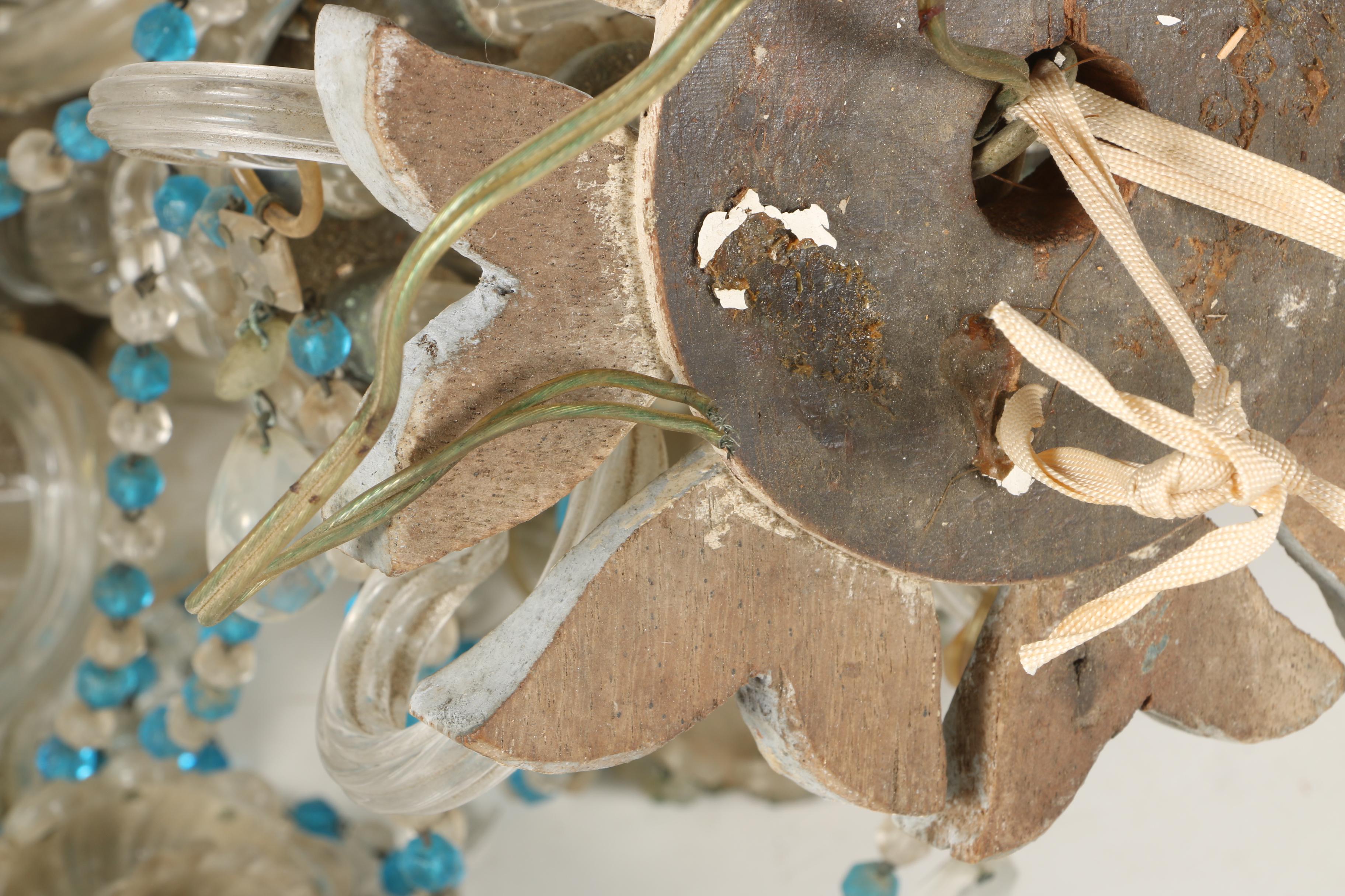 Venetian Style Glass Chandelier