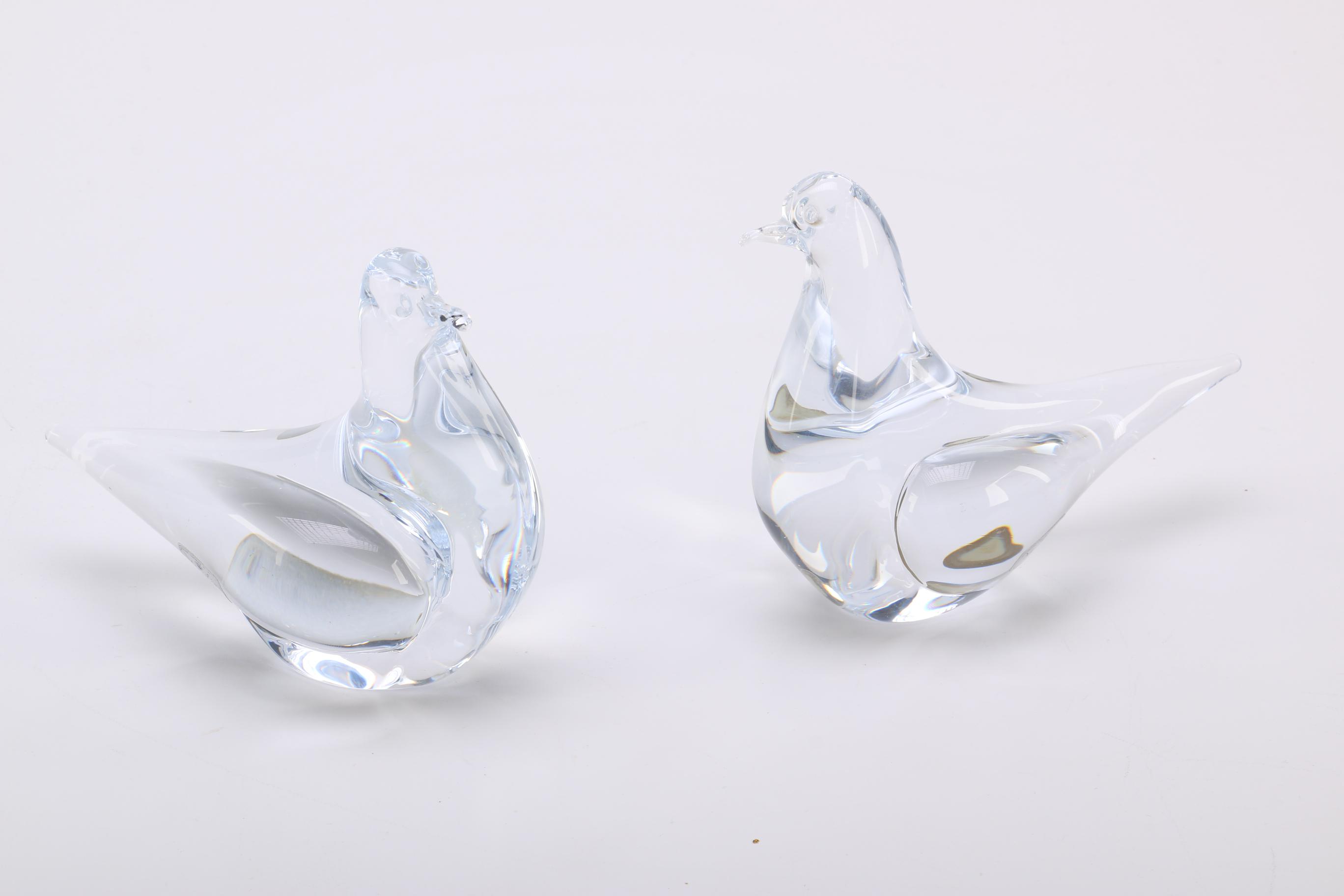 Marcolin Art Crystal Dove Figurines