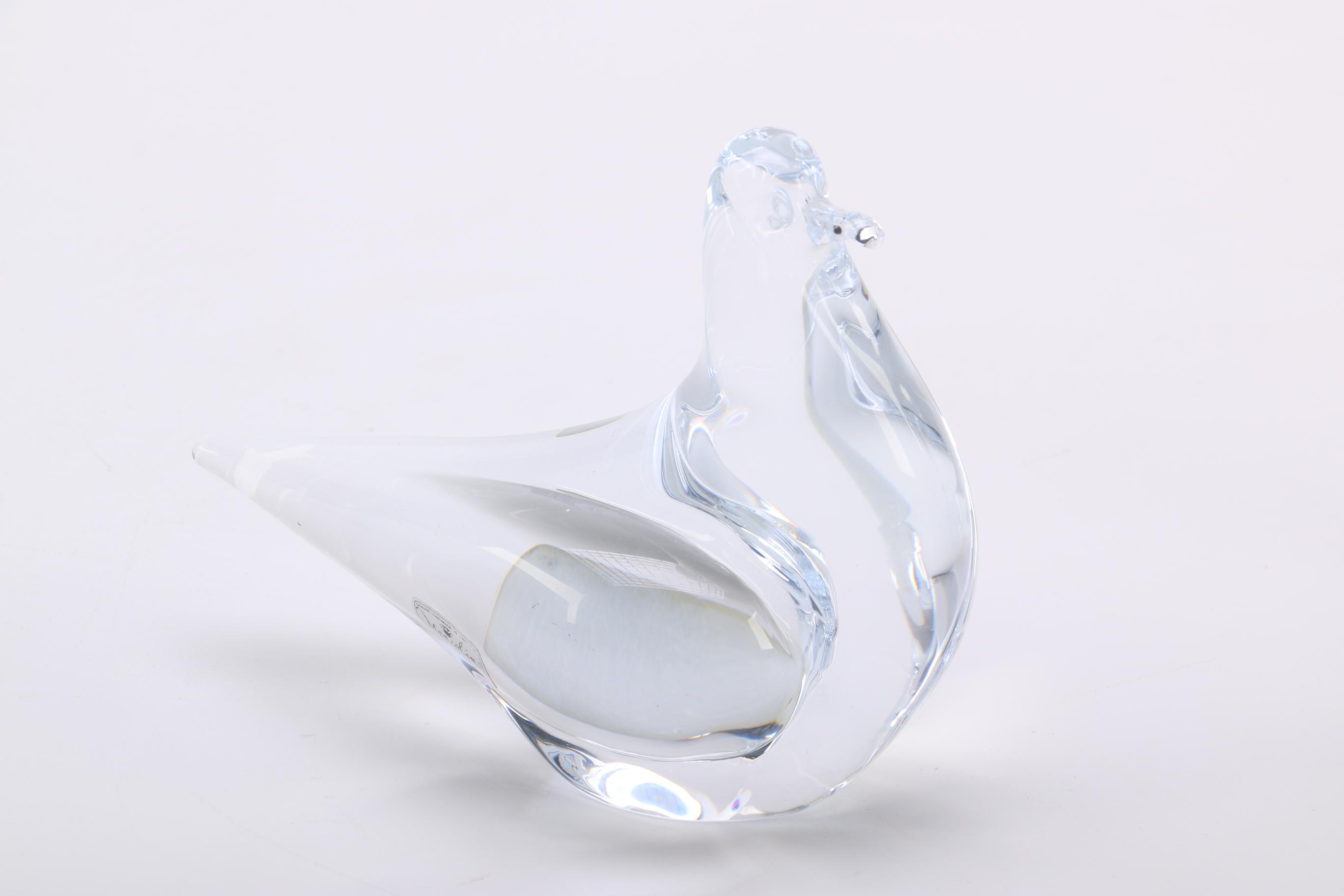 Marcolin Art Crystal Dove Figurines