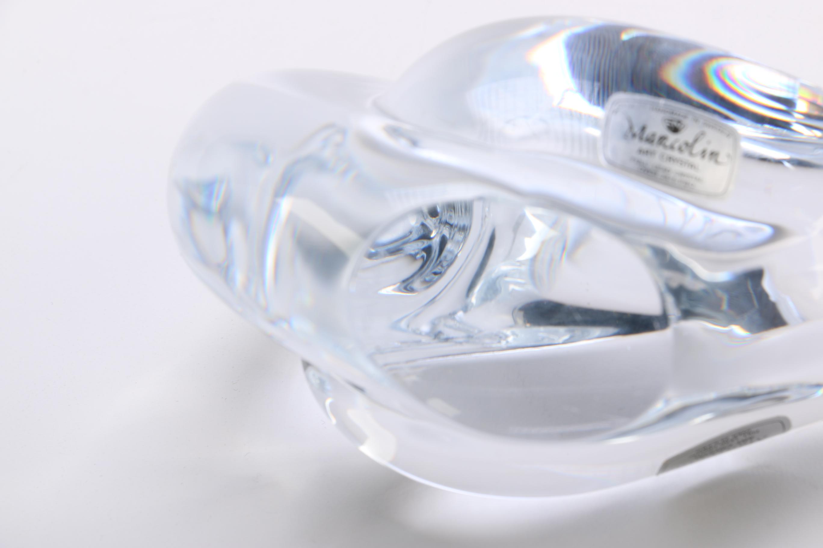 Marcolin Art Crystal Dove Figurines