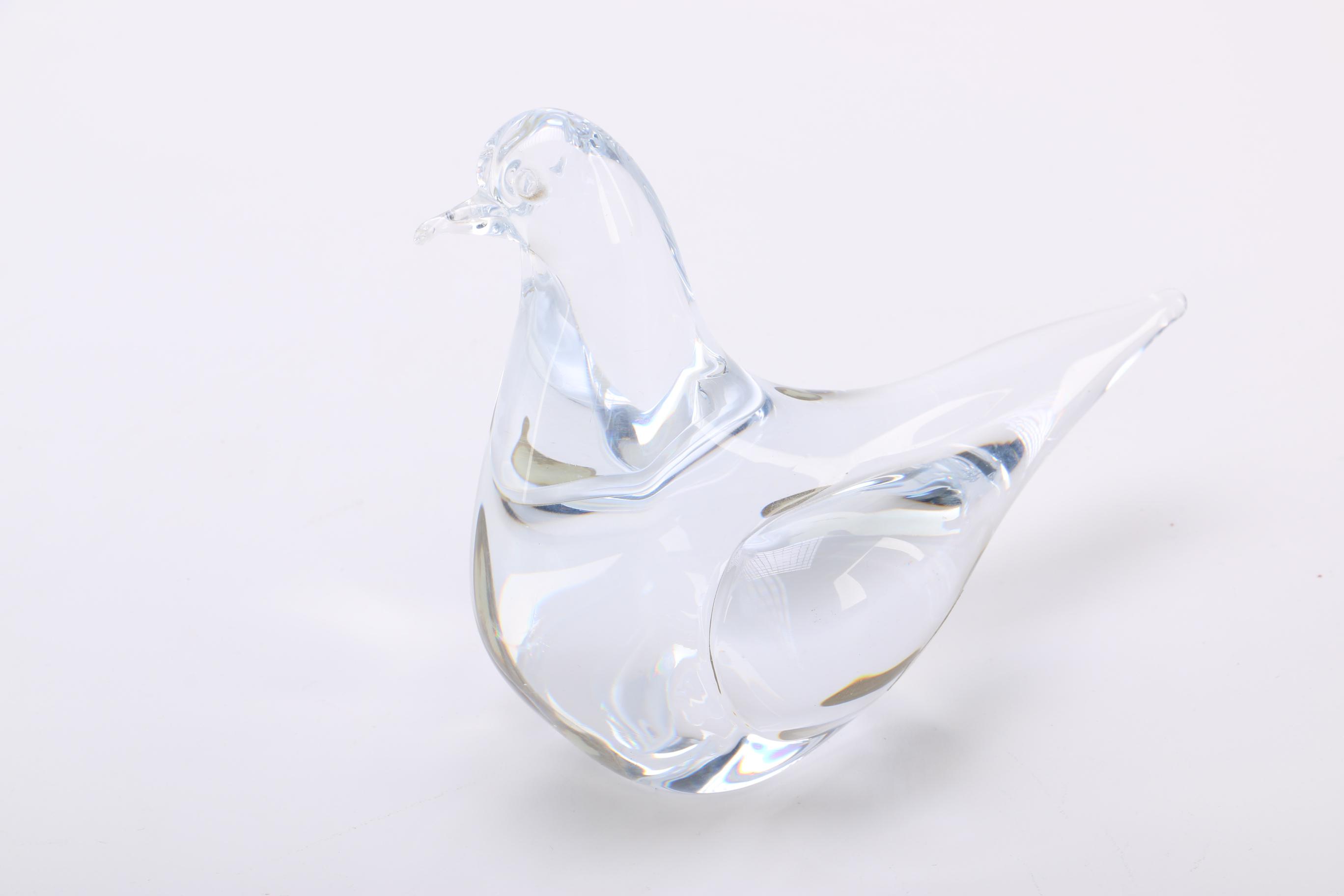 Marcolin Art Crystal Dove Figurines
