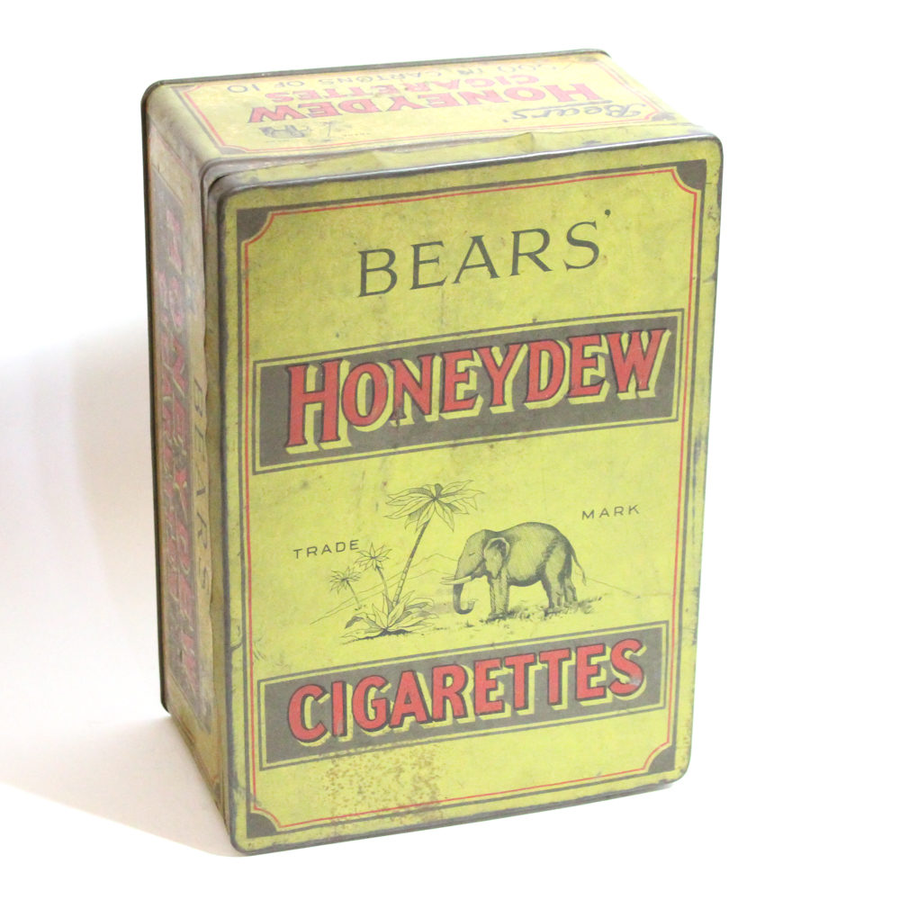 Bears "Honeydew Cigarettes" Tin