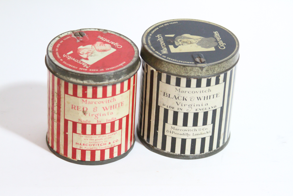 Vintage Marcovitch Tins
