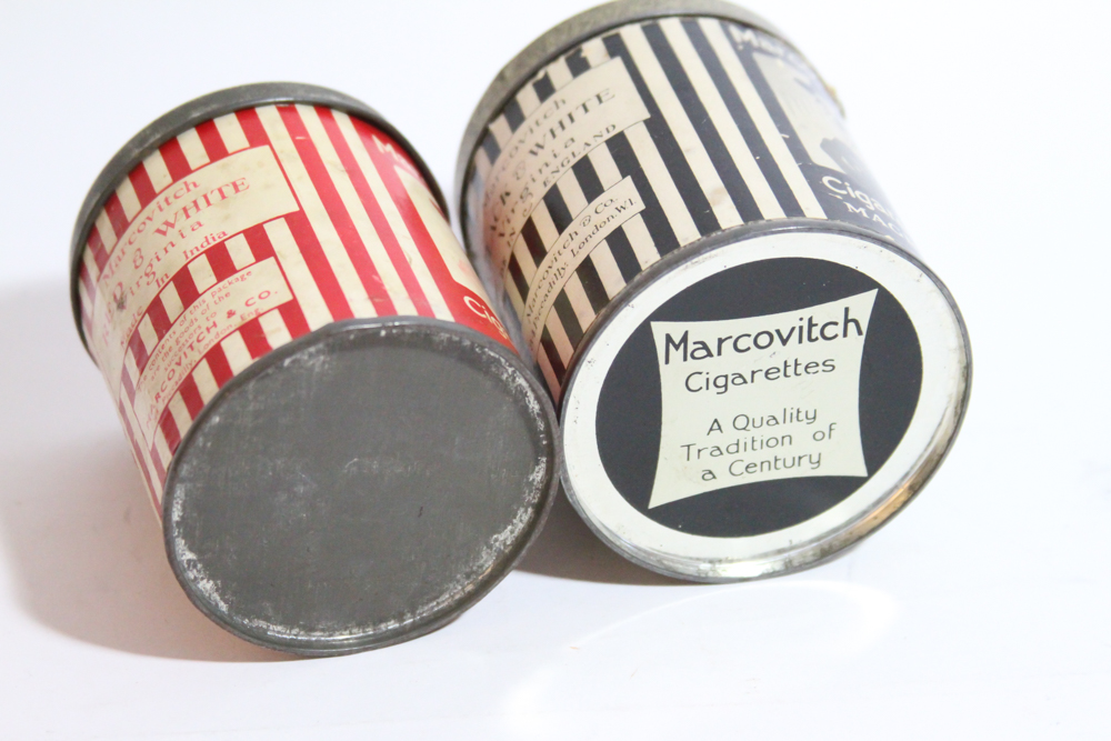 Vintage Marcovitch Tins