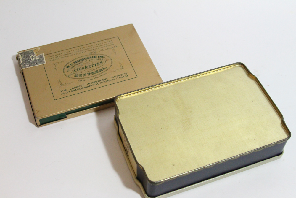 Vintage Player's and Macdonald's Cigarette Tins