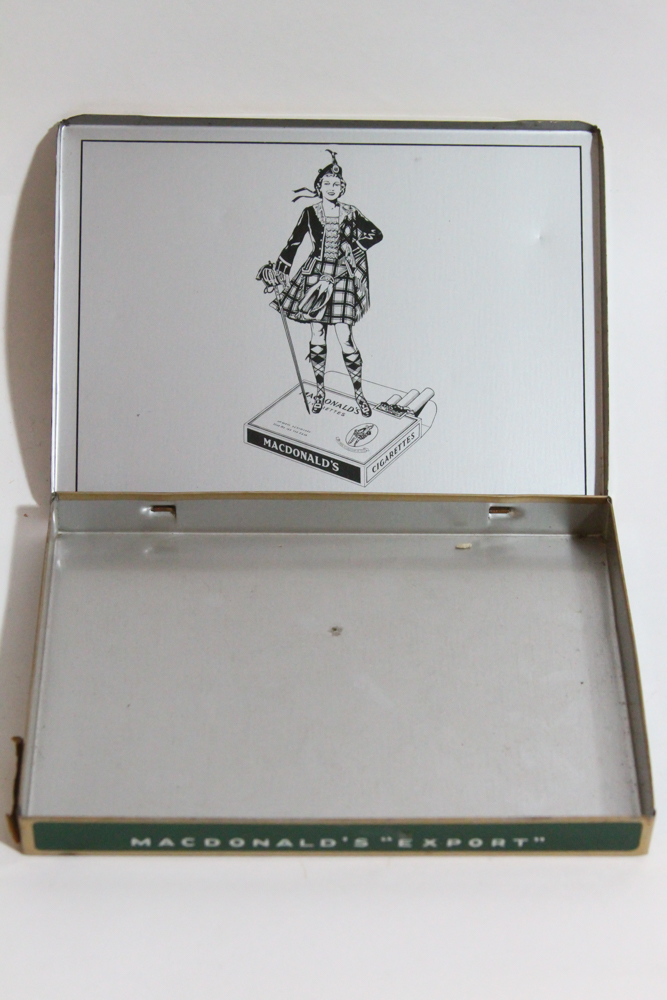 Vintage Player's and Macdonald's Cigarette Tins