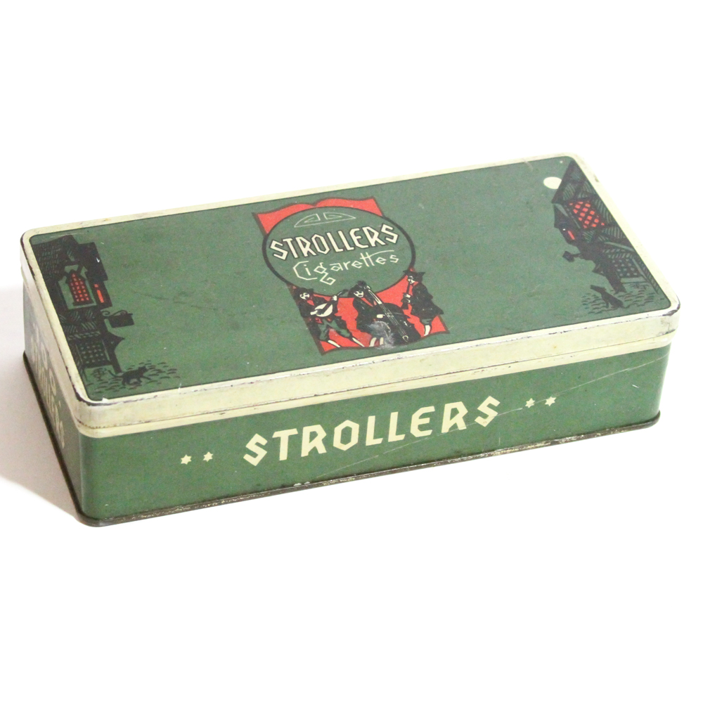 Vintage Strollers Cigarette Tin