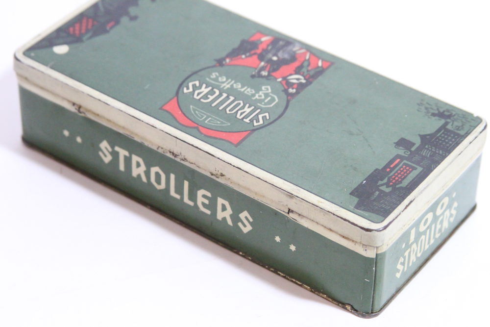 Vintage Strollers Cigarette Tin