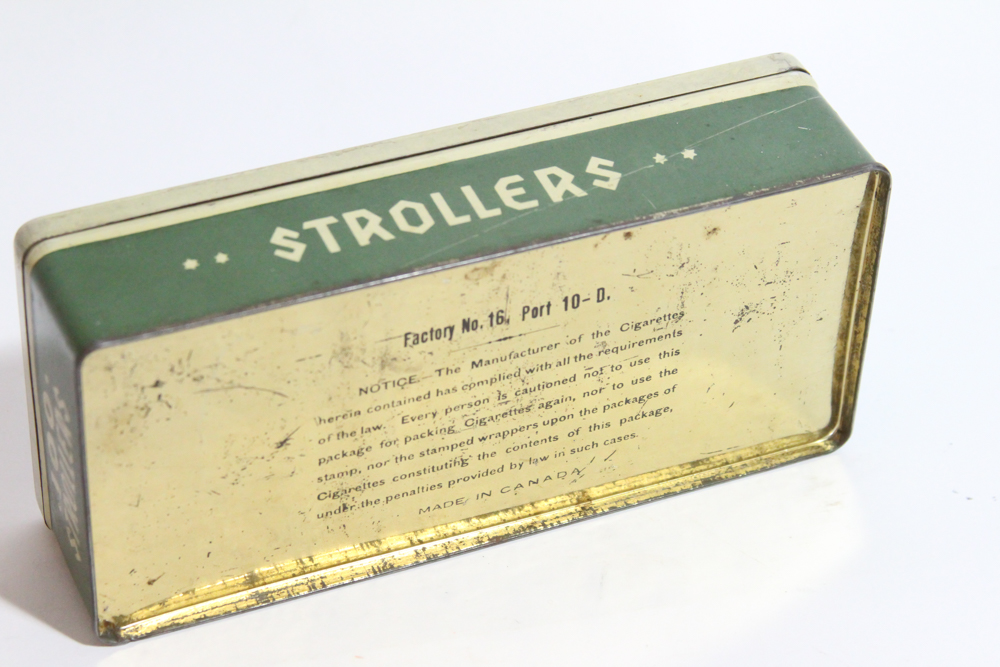 Vintage Strollers Cigarette Tin