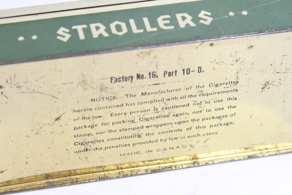 Vintage Strollers Cigarette Tin