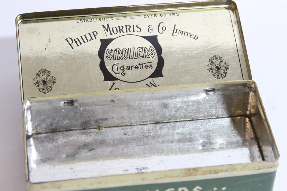 Vintage Strollers Cigarette Tin