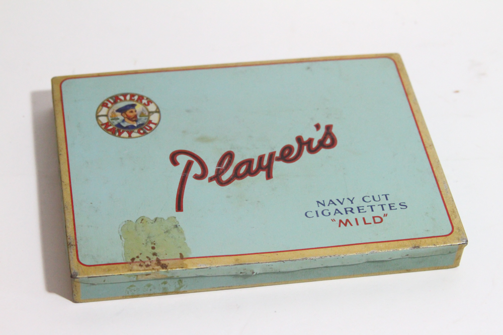 Vintage Cigarette Tins Featuring State Express