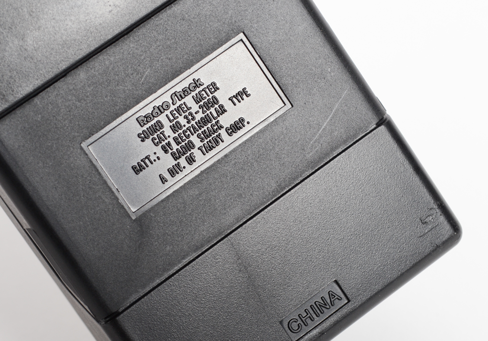 Radio Shack Sound Level Meter