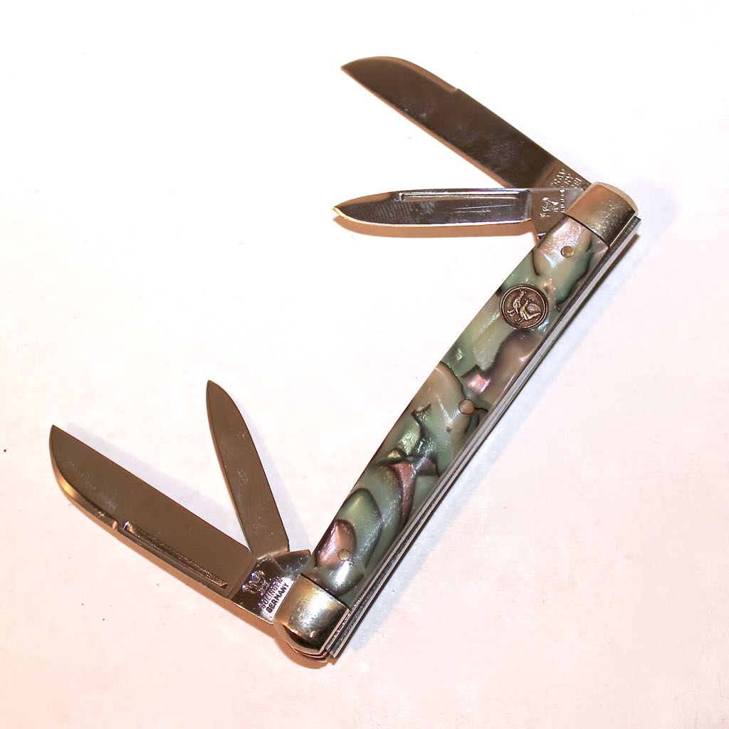 Hen & Rooster Rostfrei Four Blade Pocket Knife, 114 MO