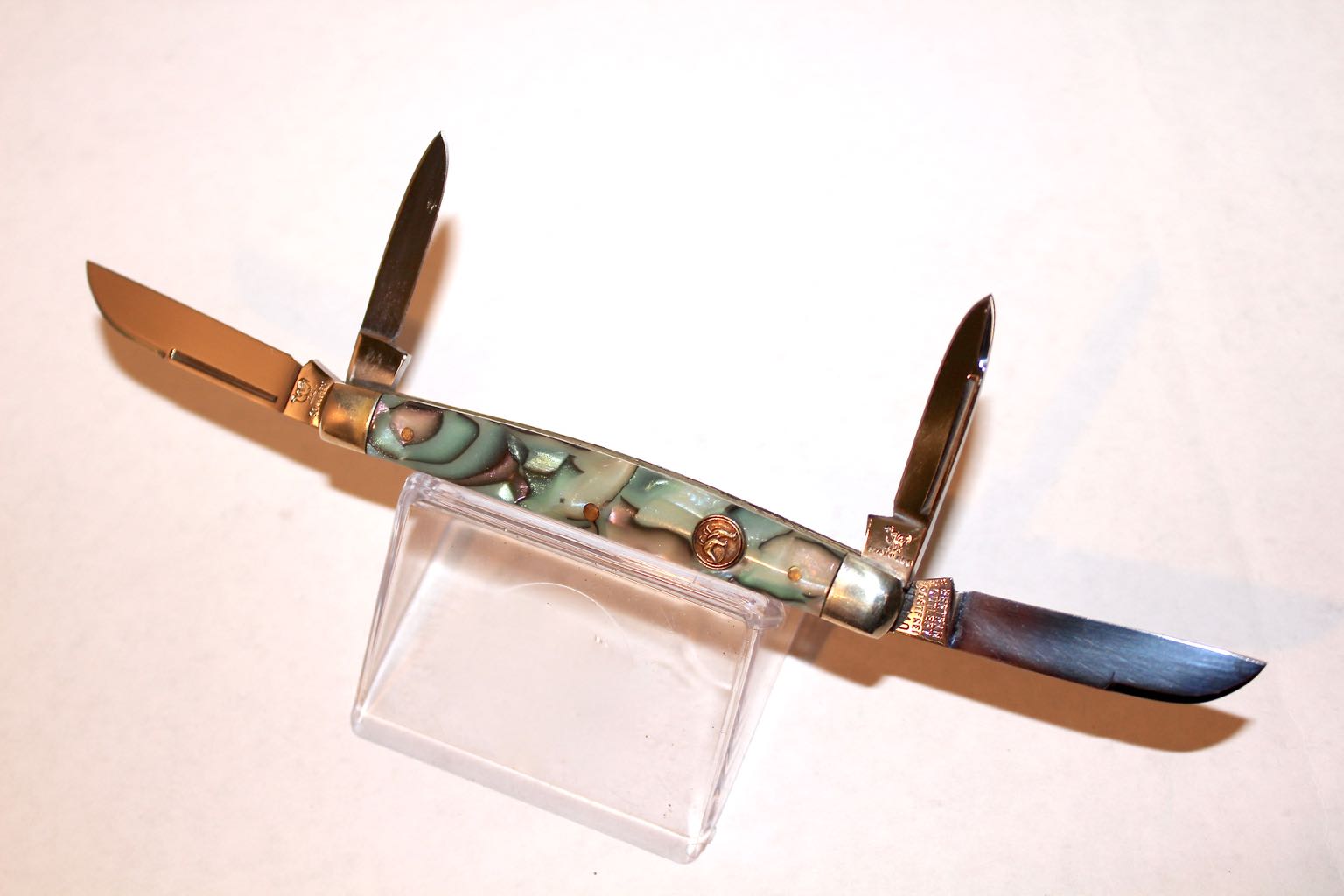 Hen & Rooster Rostfrei Four Blade Pocket Knife, 114 MO