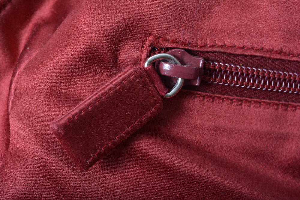 Prada Bowling Bag Handbag with Lock and Key