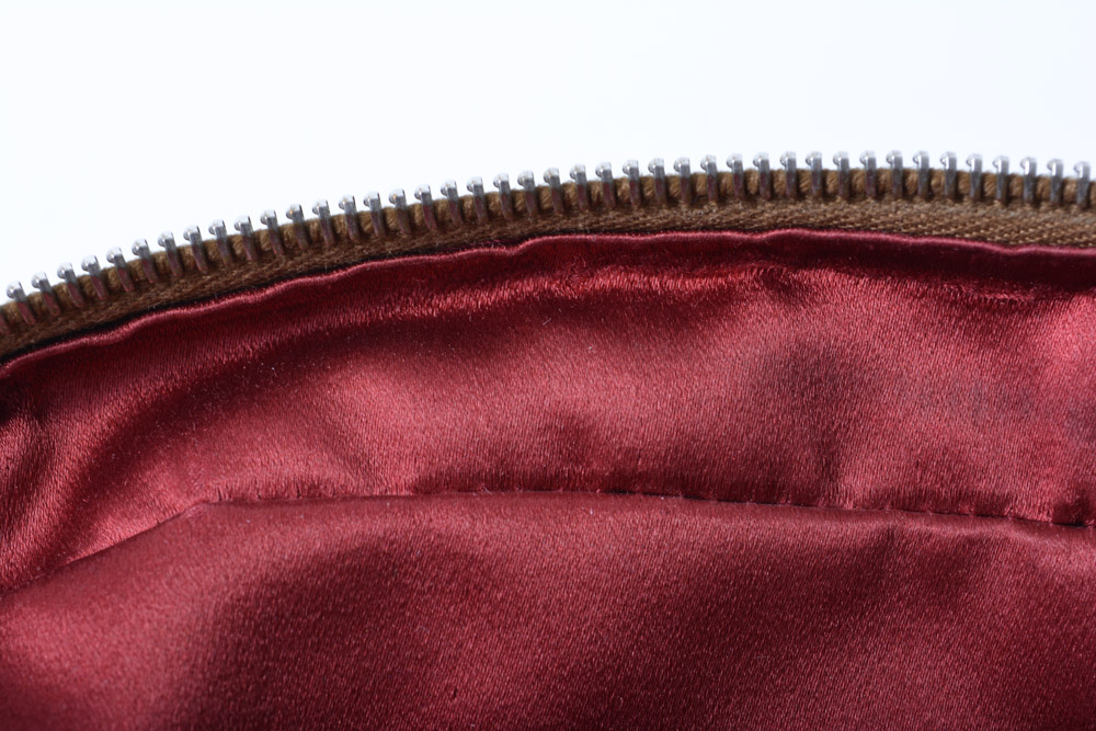 Prada Bowling Bag Handbag with Lock and Key