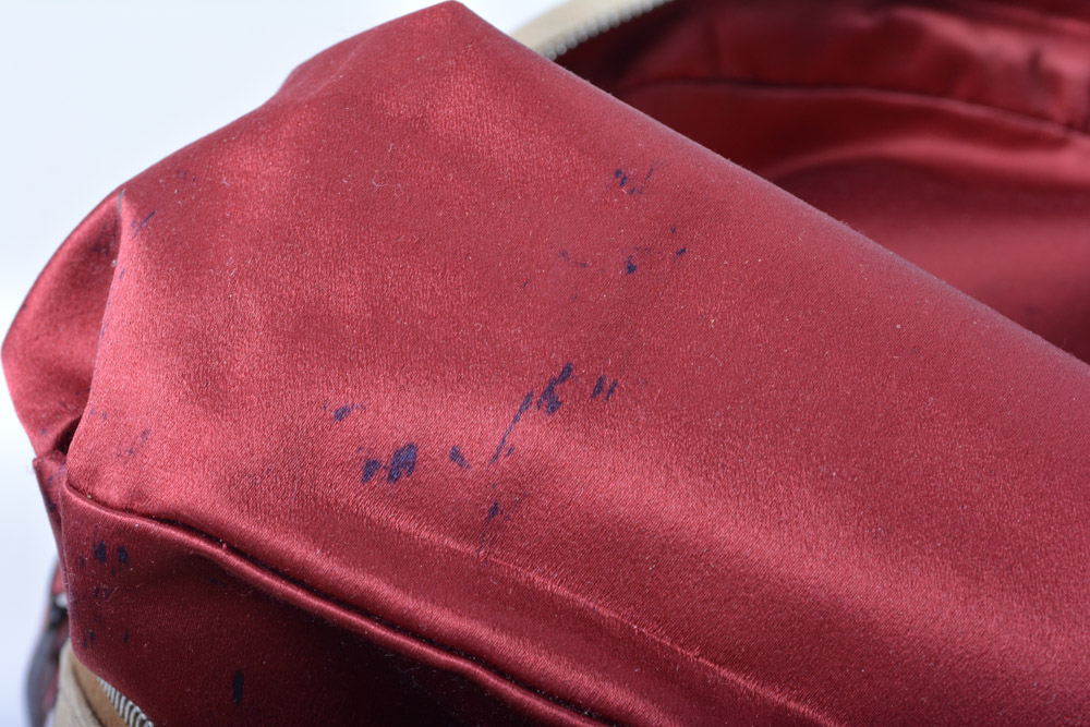 Prada Bowling Bag Handbag with Lock and Key