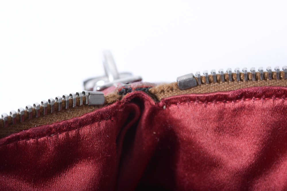 Prada Bowling Bag Handbag with Lock and Key