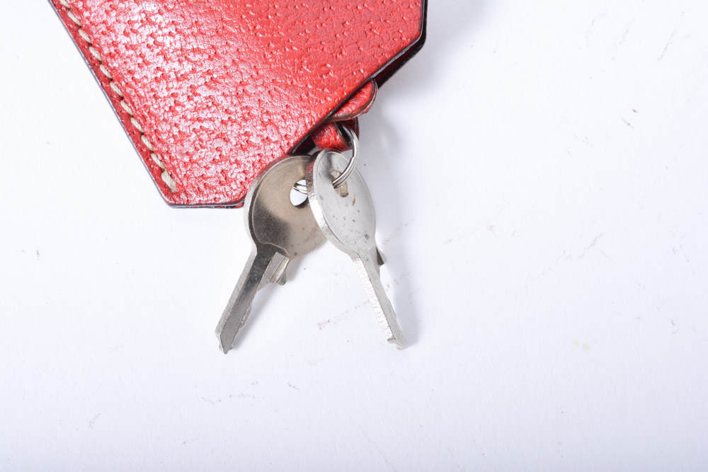 Prada Bowling Bag Handbag with Lock and Key