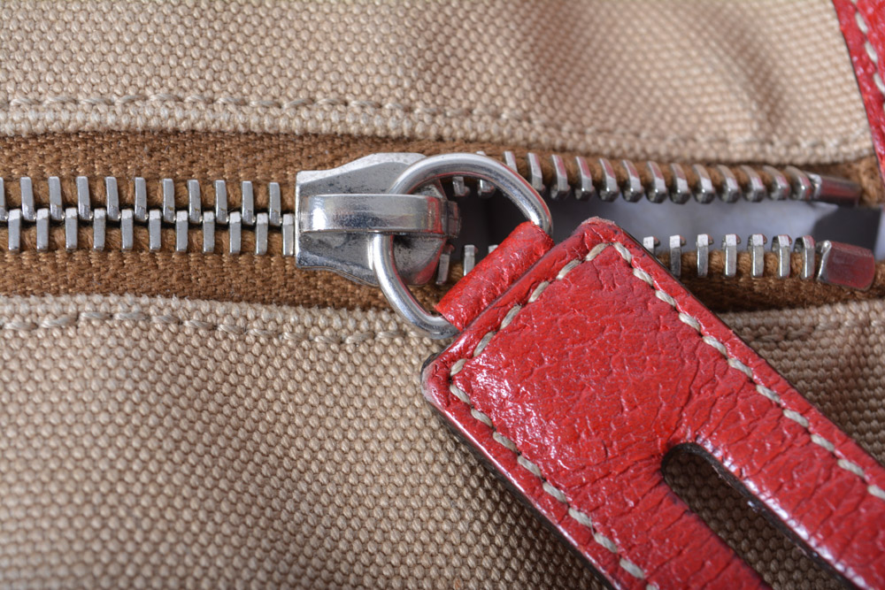 Prada Bowling Bag Handbag with Lock and Key