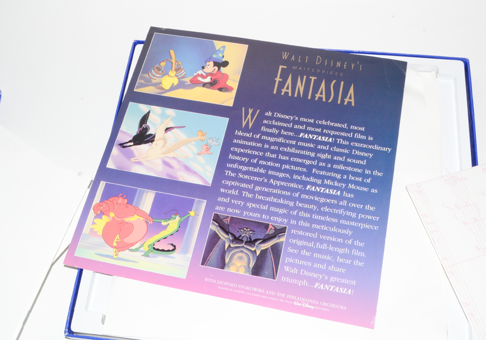 Walt Disney's "Fantasia" Deluxe CAV LaserDisc
