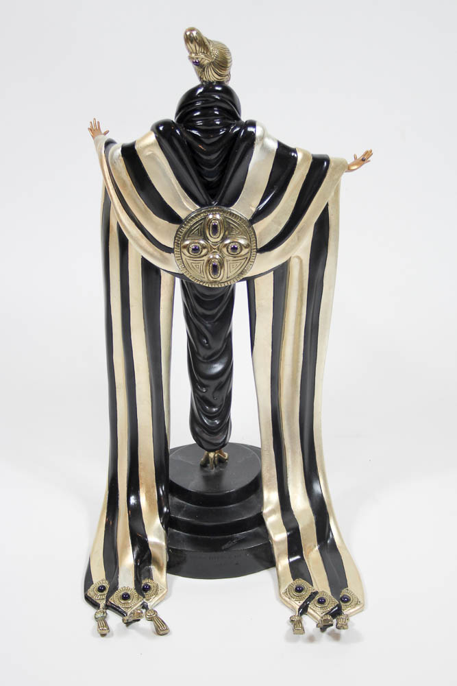 Erté Limited Edition Bronze Sculpture "Monaco"