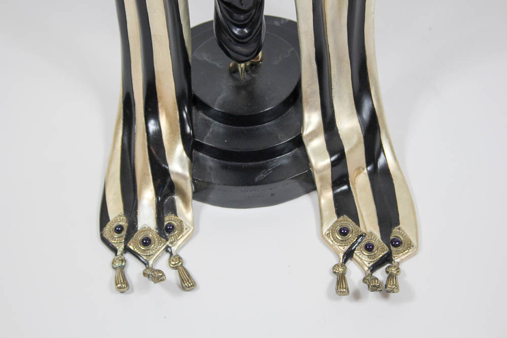 Erté Limited Edition Bronze Sculpture "Monaco"