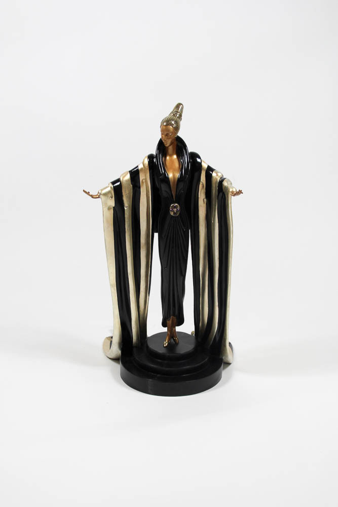 Erté Limited Edition Bronze Sculpture "Monaco"