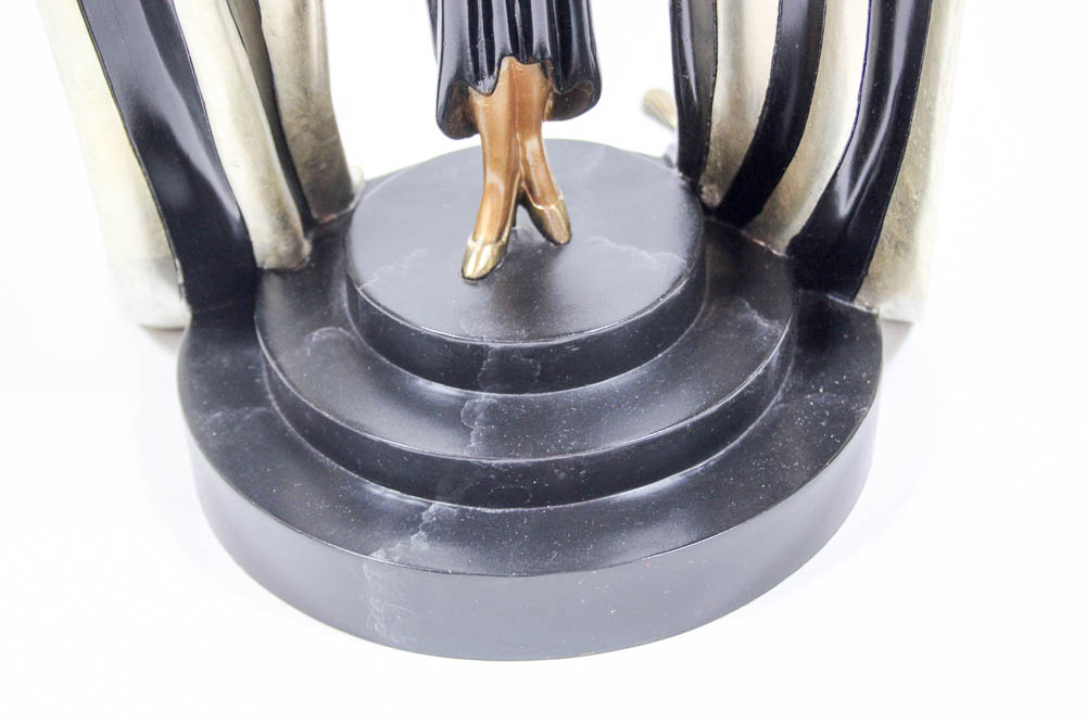 Erté Limited Edition Bronze Sculpture "Monaco"