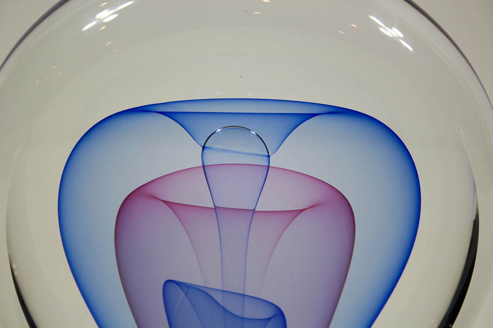 Ed Nesteruk Art Glass Paperweight