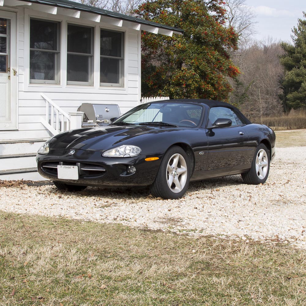 2000 Jaguar XK8 Black Convertible
