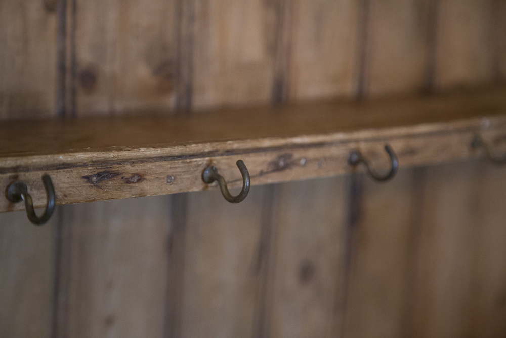 Antique Pine Welsh Dresser With Marble Top
