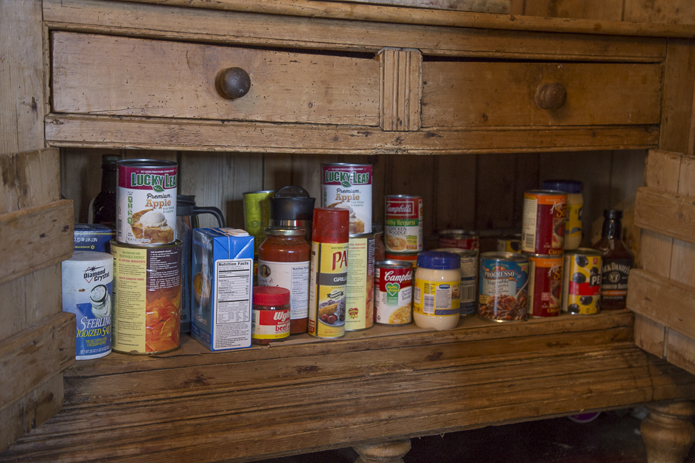 Antique Pine Welsh Dresser With Marble Top