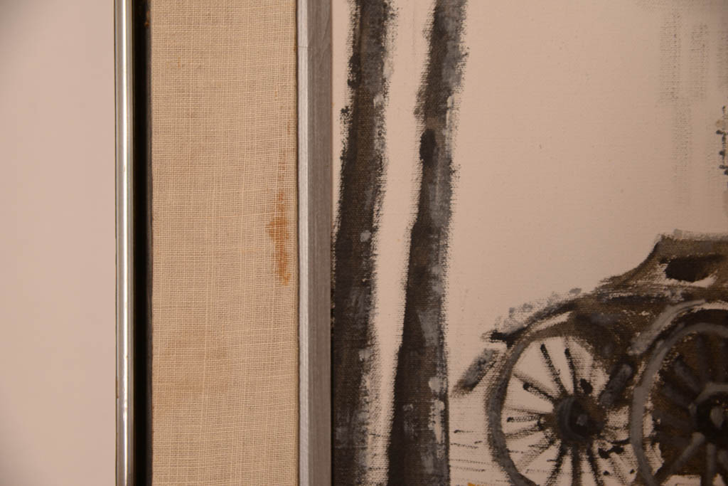 Lawrence Monier Vintage Oil Painting