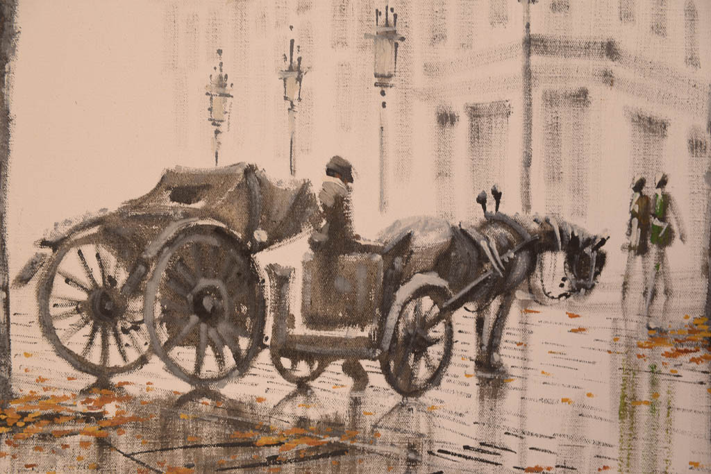 Lawrence Monier Vintage Oil Painting