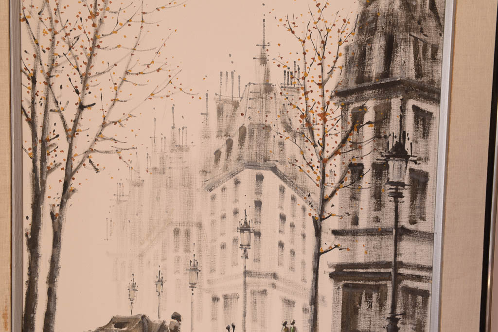 Lawrence Monier Vintage Oil Painting