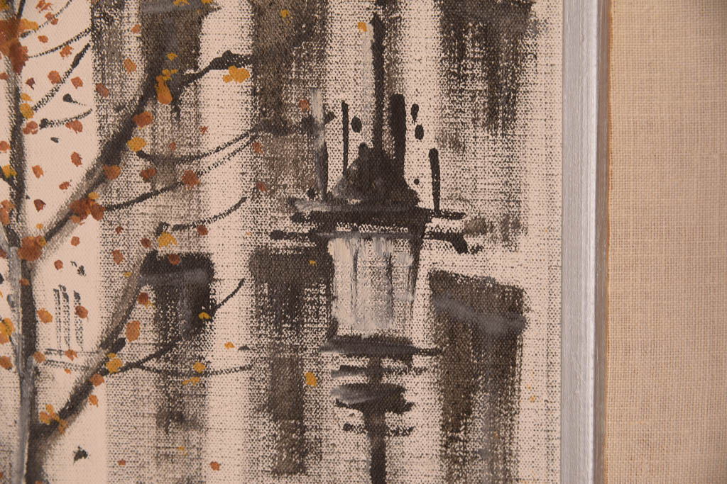 Lawrence Monier Vintage Oil Painting