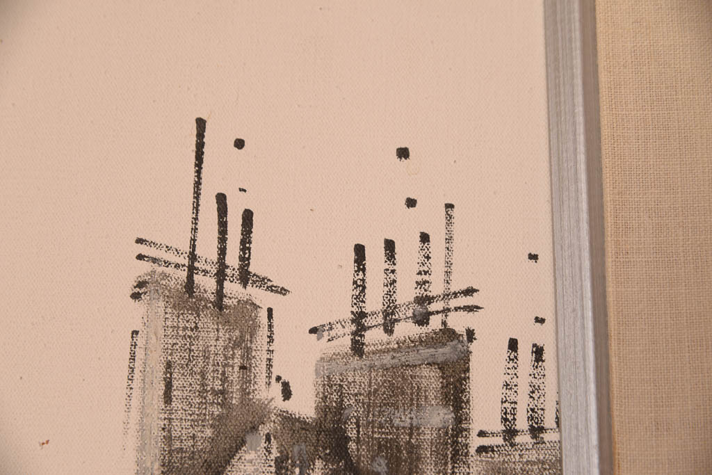 Lawrence Monier Vintage Oil Painting