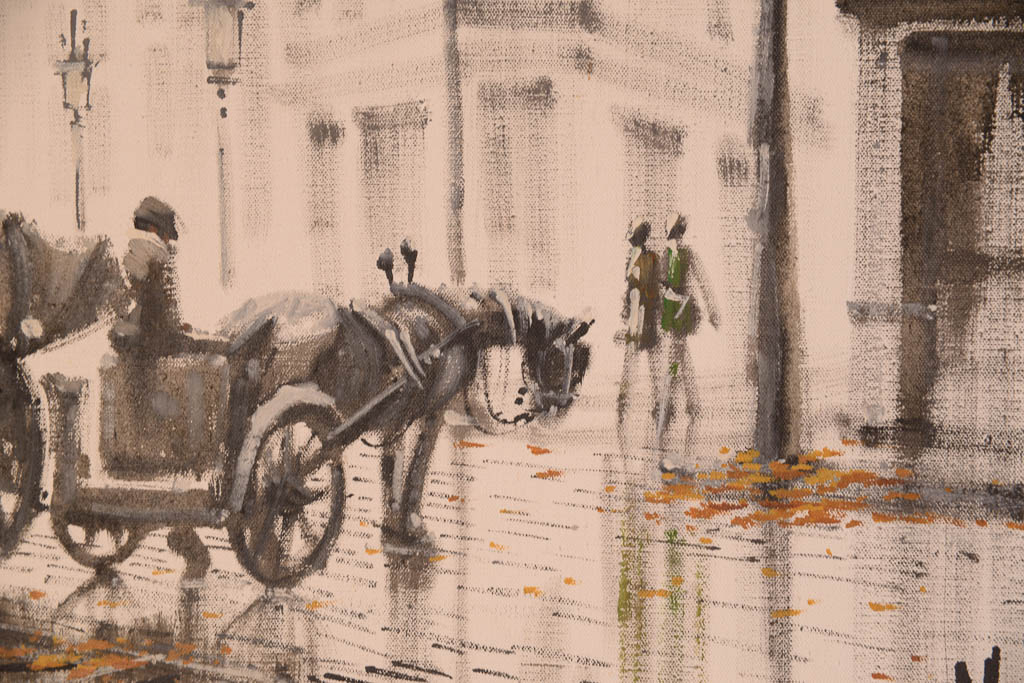 Lawrence Monier Vintage Oil Painting