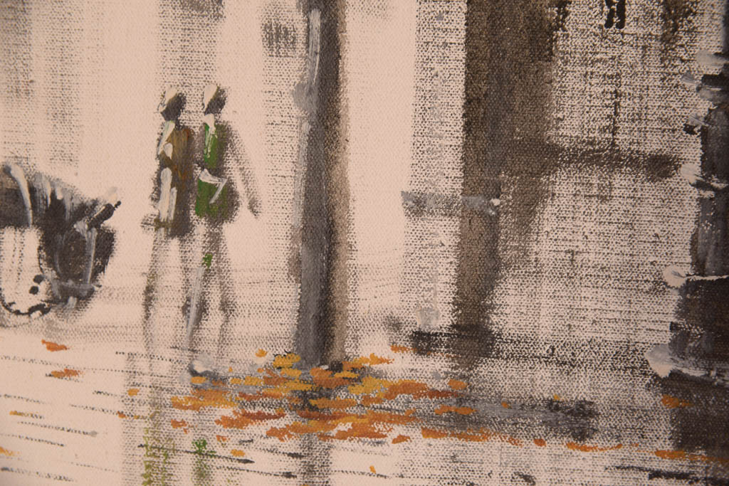 Lawrence Monier Vintage Oil Painting