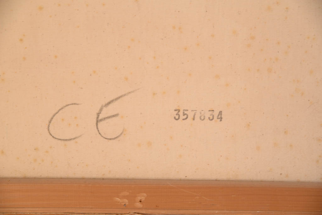 Lawrence Monier Vintage Oil Painting