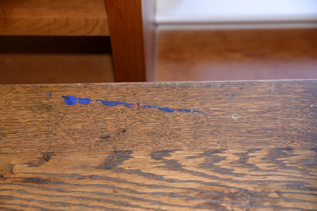 Vintage to Antique Hardwood Table