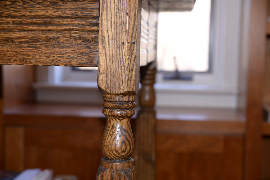 Vintage to Antique Hardwood Table