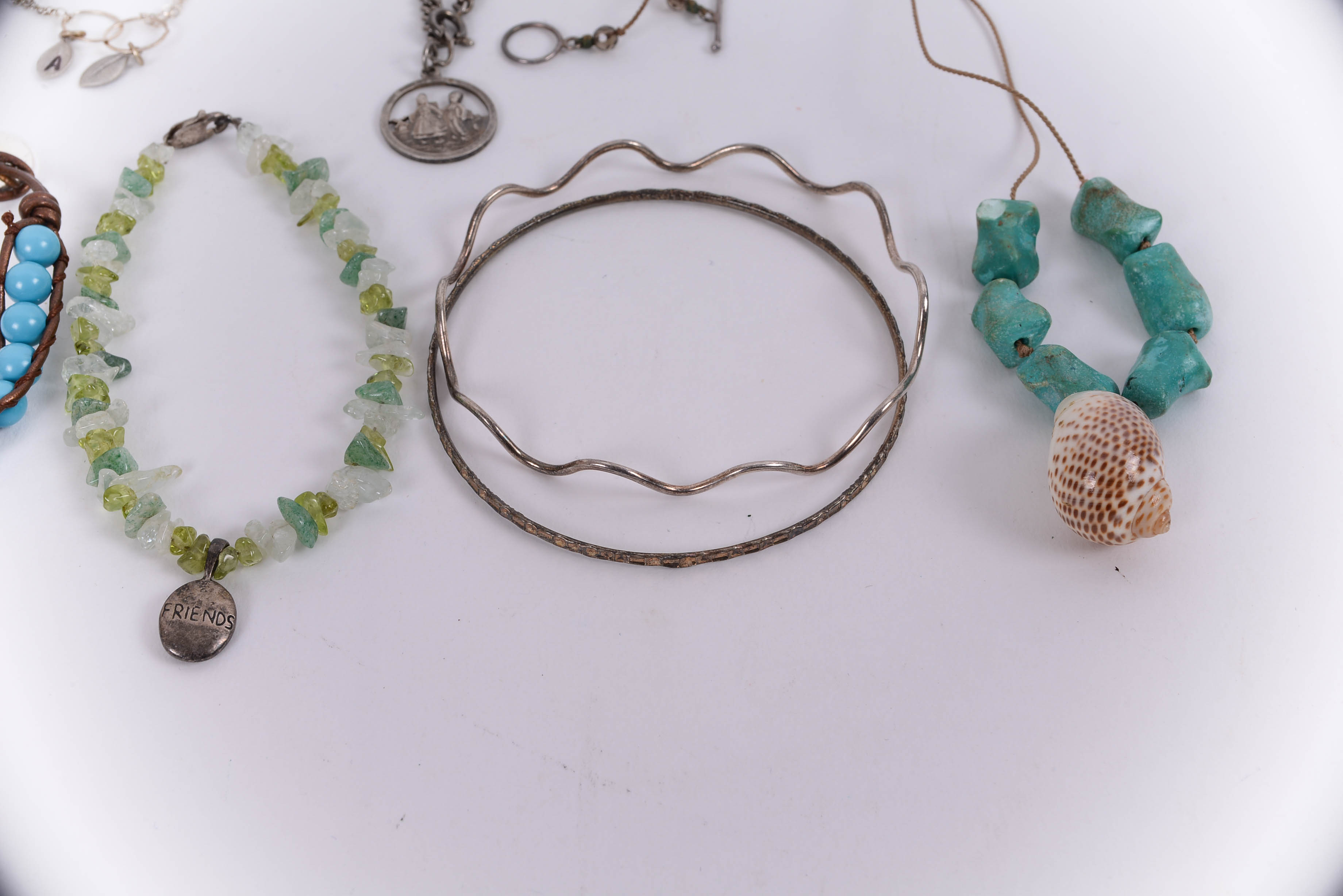 Grouping of Sterling Silver Bracelets