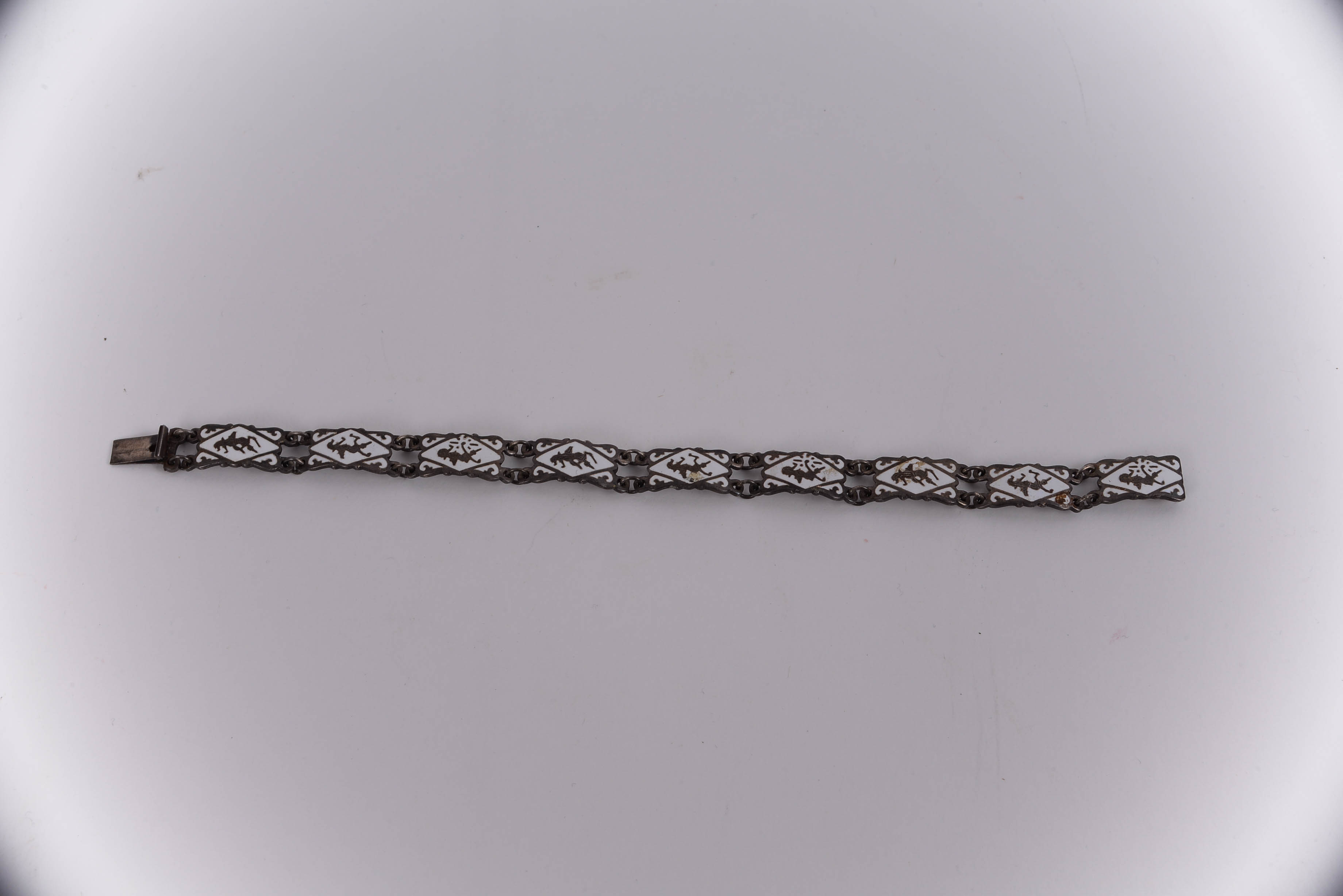 Sterling Silver Bracelet and Matching Clip-On Earrings