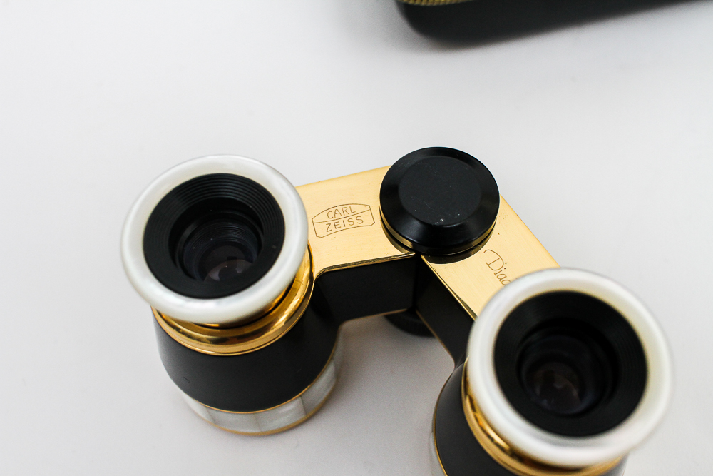 Carl Zeiss "Diadem" Opera Glasses With Mother of Pearl